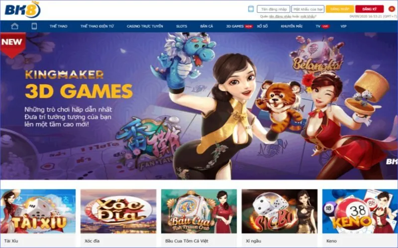 Link Vào BK8 Giới thiệu đôi nét về nhà cái BK88