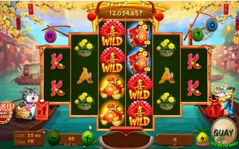 Sắc Xuân Chợ Tết - Tựa Game Nổ Hũ Đình Đám Nhất Năm 2024 Giới thiệu luật chơi chi tiết của Sắc Xuân Chợ Tết